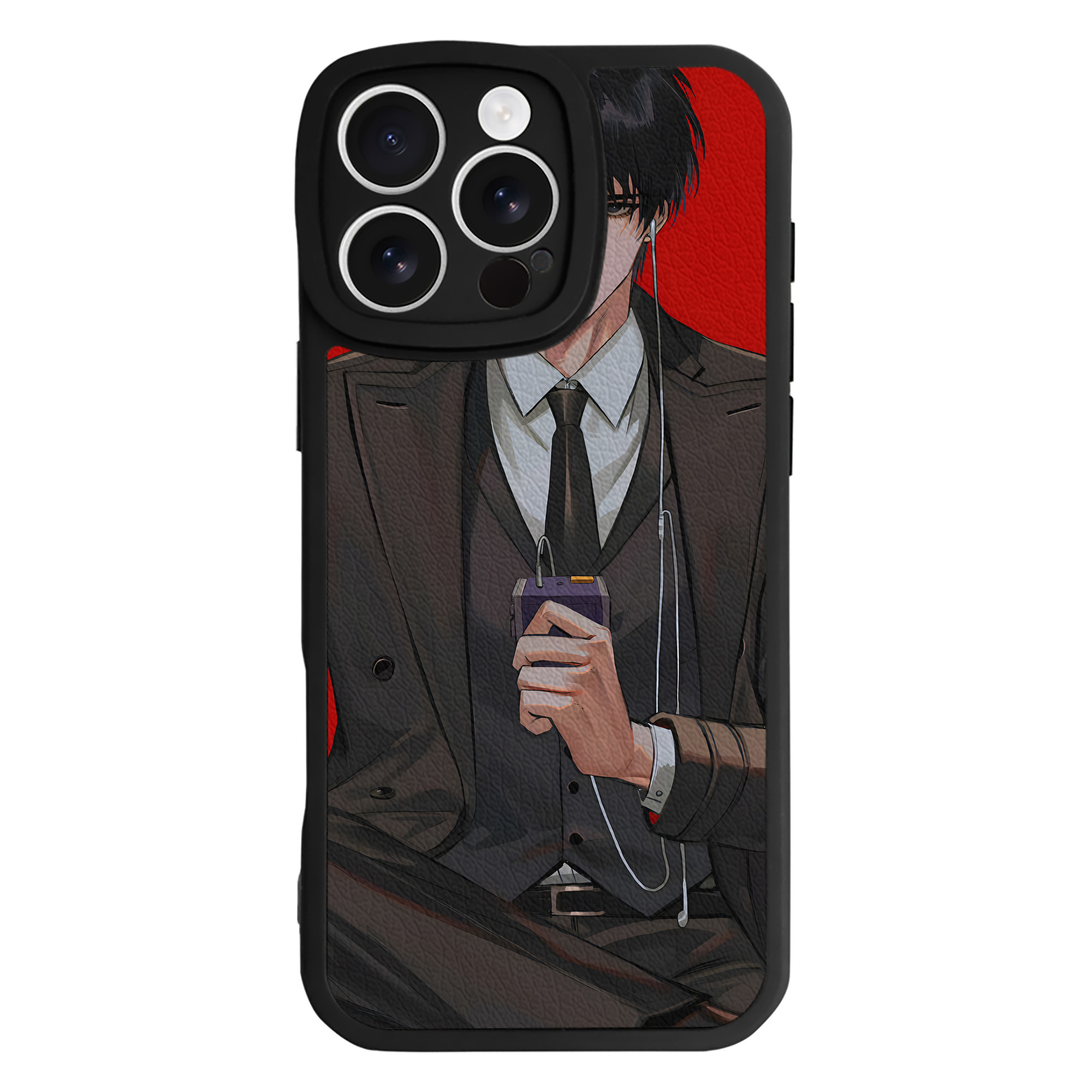 （画像用） SLAM DUNK／スラムダンク 【iPhone 16シリーズ対応】シリコンスマホケース（レザー調） 材質：シリコン